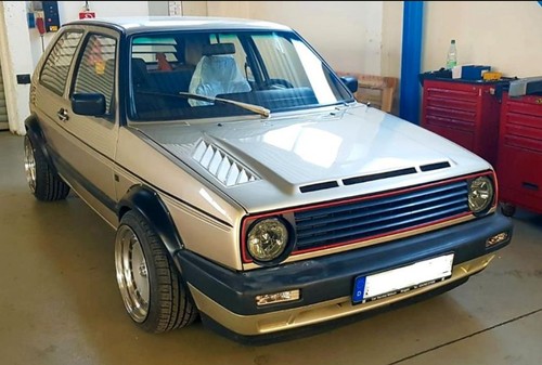Rss motorhaube neu - golf, 2