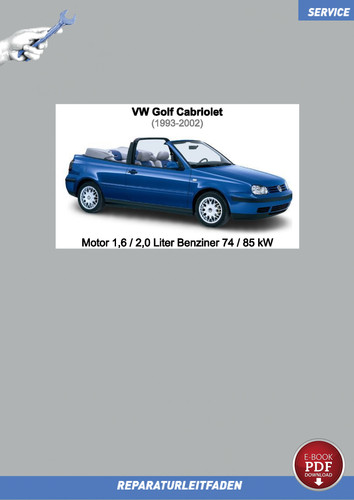 Pdf golf cabrio - vw, (93-02)